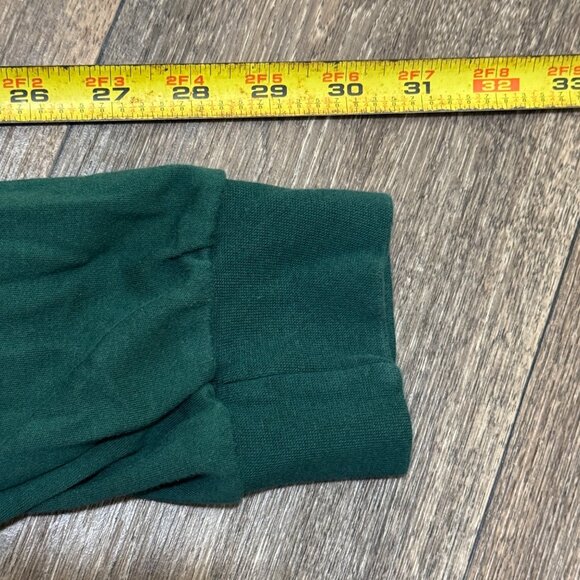 VTG Gap Long Sleeve Turtleneck Shirt Men's XL Green Pullover Blank Plain USA 90s - Picture 7 of 7